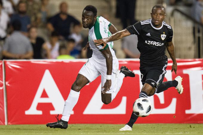 Kingsley Boateng je bil nenevaren. | Foto: NK Olimpija/SPS