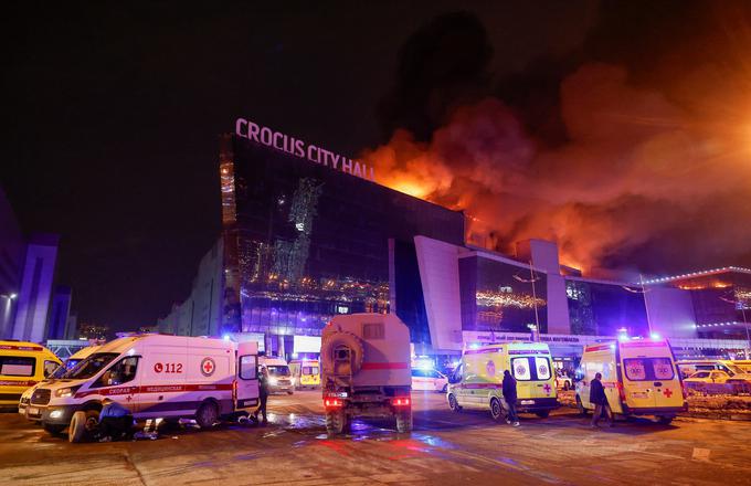 Dvorana Crocus City Hall v Moskvi | Foto: Reuters Connect