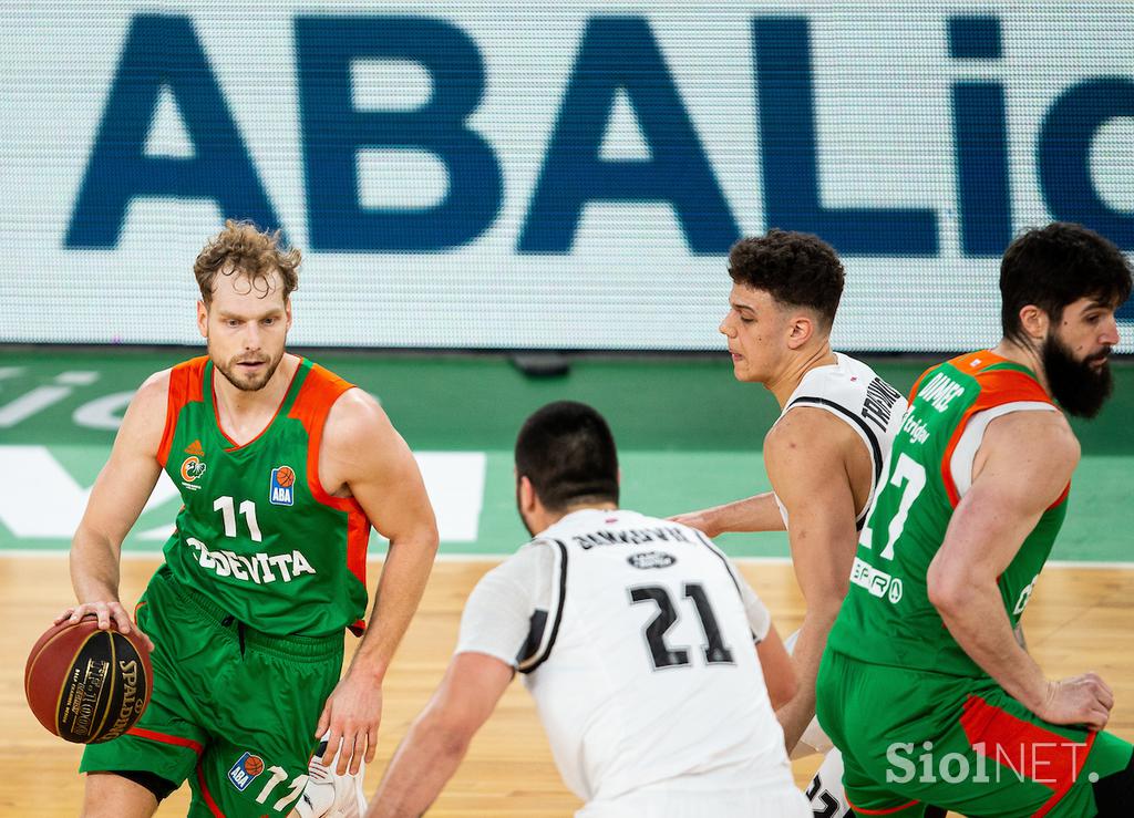 Liga ABA: Cedevita Olimpija - Partizan