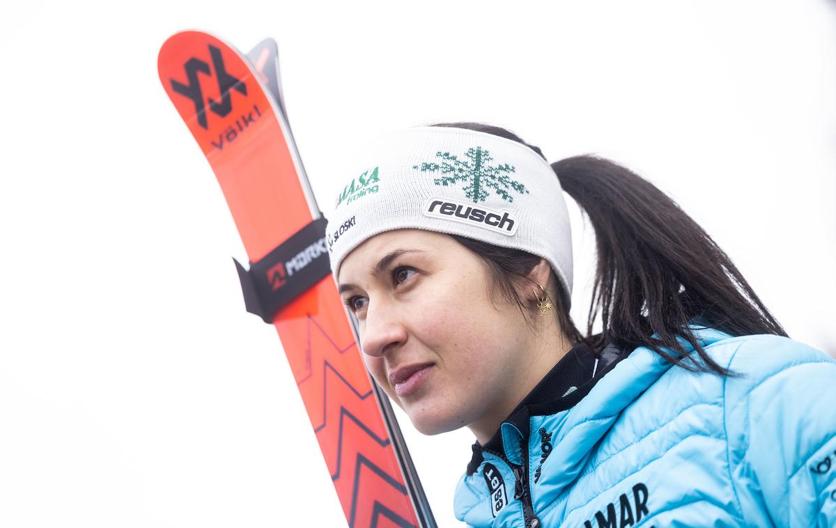 Zlata lisica 2023 Tina Robnik | Tina Robnik, slovenska alpska smučarka, nima sreče. Spet se je poškodovala. | Foto Vid Ponikvar/Sportida