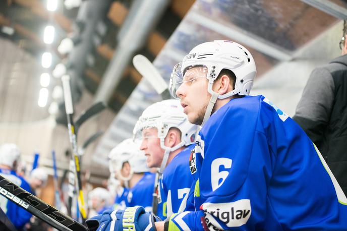 slovenska hokejska reprezentanca Slovenija Belorusija Bled Miha Štebih (6) | Miha Štebih kariero nadaljuje na Poljskem. | Foto Peter Podobnik/Sportida