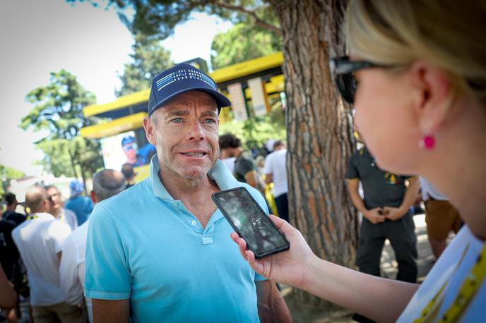 Cadel Evans | Nekdanji zmagovalec Toura in svetovni prvak Cadel Evans zmago na letošnjem Touru napoveduje Primožu Rogliču.  | Foto Ana Kovač