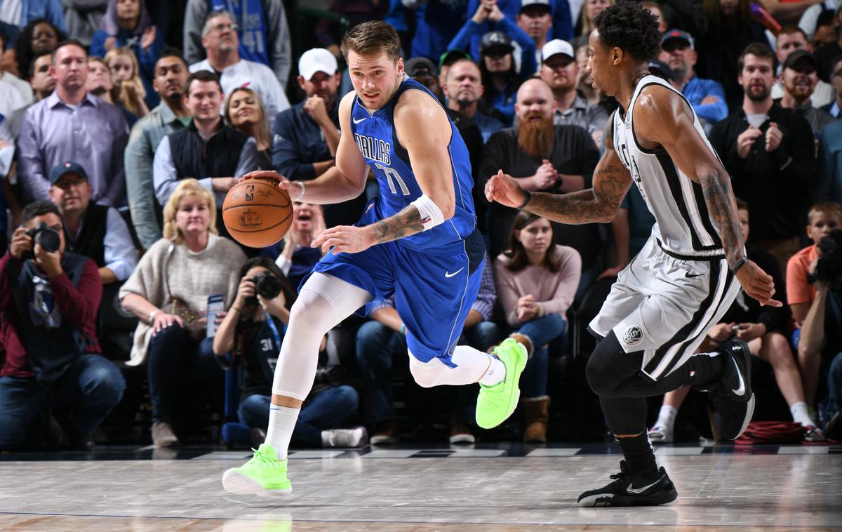 Luka Dončić | Dallas Mavericks z Luko Dončićem na čelu so gostili San Antonio Spurs, ki je trenutno v črni seriji. | Foto Getty Images