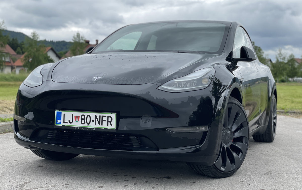 Tesla model Y | Foto Gregor Pavšič