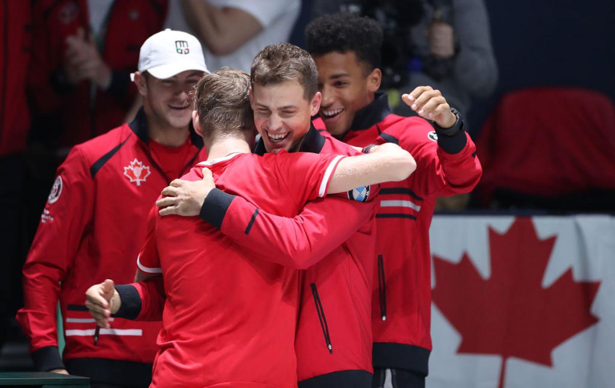 Denis Shapovalov | Francozi so z 2:1 ugnali Japonske. | Foto Gulliver/Getty Images