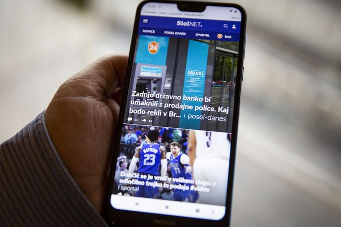 Nokia 7.1 | Nokia 7.1 cenovno spada v srednji razred, kjer je konkurenca med proizvajalci pametnih telefonov zelo ostra in neizprosna. | Foto Bojan Puhek