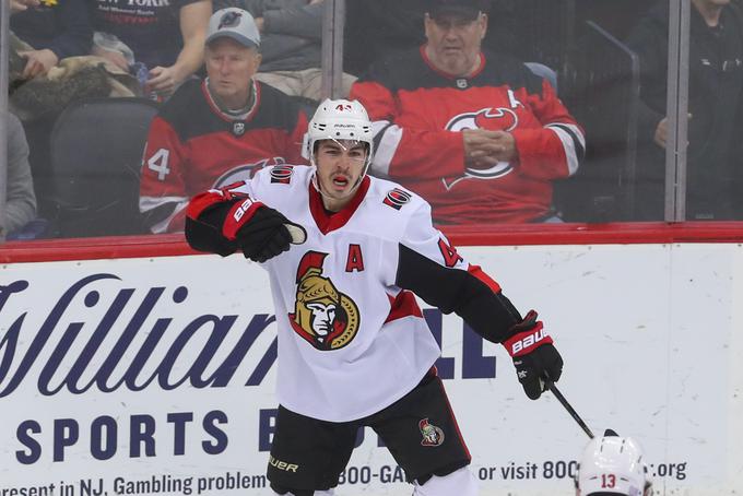 Jean-Gabriel Pageau je dosegel prvi hat-trick v ligi NHL. | Foto: Reuters