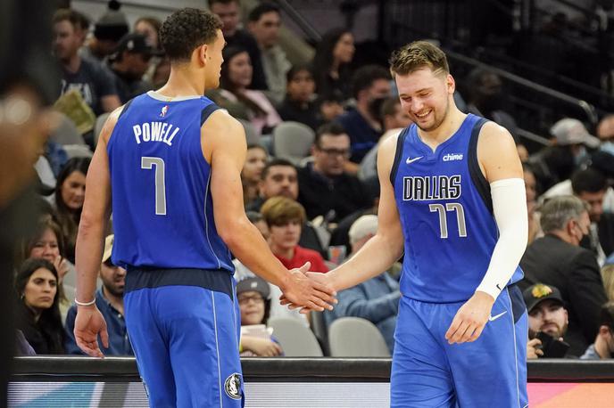 Dončić Dallas Antonio | Prvi trojni dvojček v sezoni za Luko Dončića. | Foto Reuters