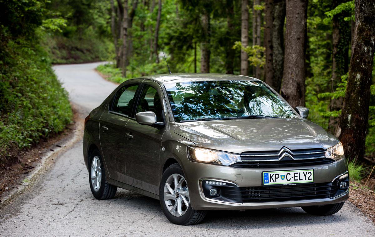 Citroën C-elysée BVM 100 shine - test | Foto Vid Ponikvar