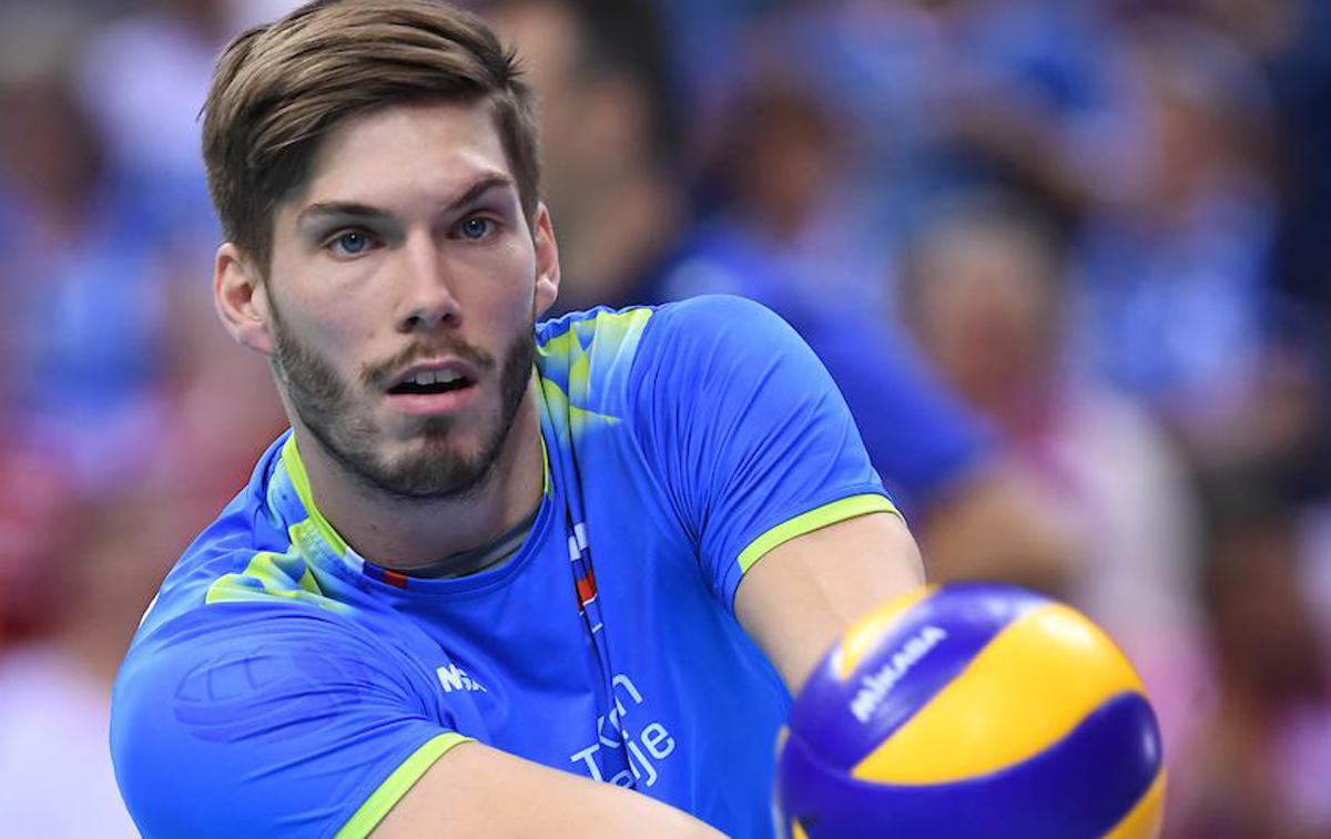 Jan Klobučar 1 | Jan Klobučar se je do konca sezone dogovoril s francosko ekipo Narbonne Volley, kjer je v preteklosti igral tudi Dejan Vinčić. | Foto Sportida