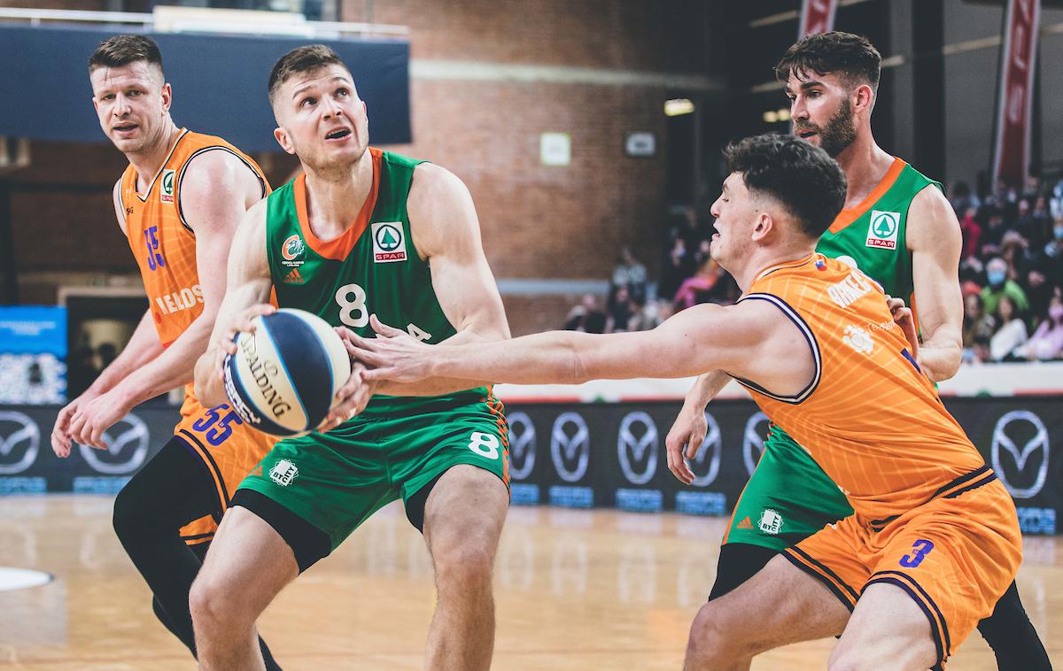 Helios Suns : Cedevita Olimpija, pokal Spar, Edo Murić | Edo Murić je pomagal Cedeviti Olimpiji do naslova pokala Spar. | Foto Grega Valančič/Sportida