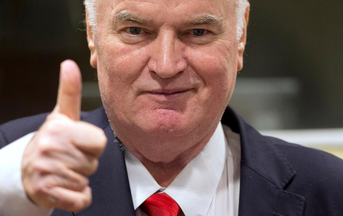 Ratko Mladić Haag | Mednarodno haaško sodišče za vojne zločine na območju nekdanje Jugoslavije je 22. novembra lani Mladića obsodilo na dosmrtni zapor. | Foto Reuters