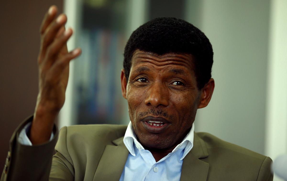 Haile Gebrselassie | Haile Gebrselassie je mladim novinarjem po vsem svetu razkril svoje videnje o dopingu, vročih vremenskih pogojih in novih tehnoloških odkritjih. | Foto Reuters