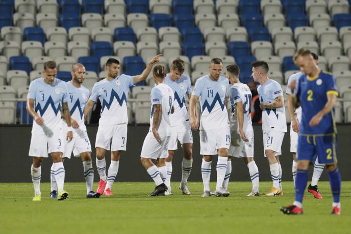 Kosovo : Slovenija, slovenska nogometna reprezentanca | Slovenija je v Prištini premagala Kosovo z 1:0. | Foto Reuters