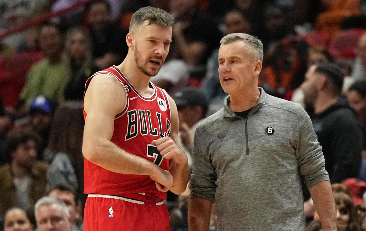 Goran Dragić Billy Donovan Chicago Bulls | Chicago Bulls z Goranom Dragićem so doma s 120:102 premagali Boston Celtics.  | Foto Reuters