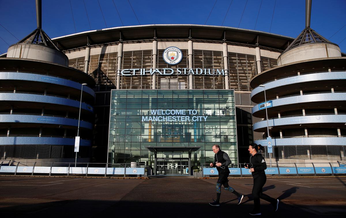 Manchester City | Manchester City je sporočil, da ne bo koristil vladnih denarnih sredstev za plače svojega osebja. | Foto Reuters