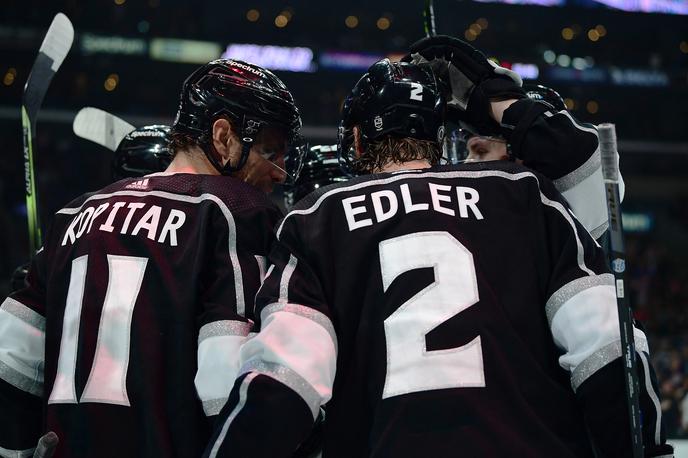 Kopitar Los Angeles Chicago | Anže Kopitar in soigralci Los Angeles Kings so premagali odpisani Chicago. | Foto Reuters