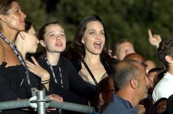 Angelino Jolie ujeli na koncertu zmagovalcev Evrovizije