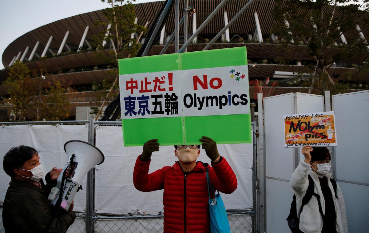 olimpijske igre Tokio | Japonci menijo, da so OI preveliko tveganje. | Foto Reuters