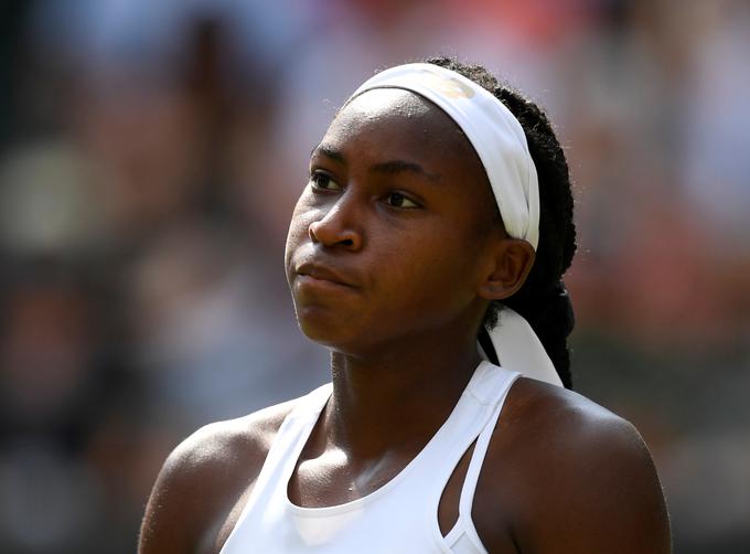 Cori Gauff ni imela možnosti proti favorizirani Romunki. | Foto: Reuters