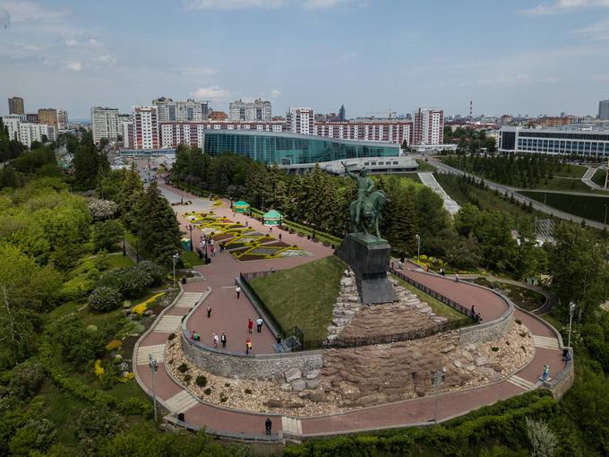 Ufa je 11. največje rusko mesto. Jokić je hitro usvojil ruski jezik, v veliko pomoč so mu bili pripomočki na mobilnih telefonih. | Foto: Guliverimage/Vladimir Fedorenko