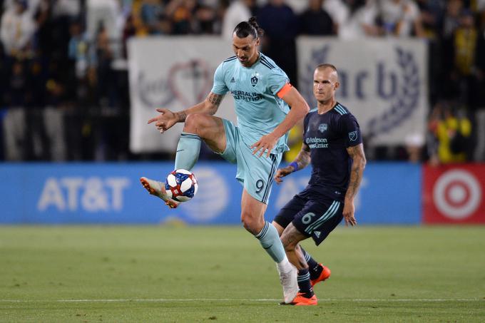 Aljaž Struna se proti Zlatanu Ibrahimoviću ni pomeril prvič v tej sezoni. | Foto: Reuters