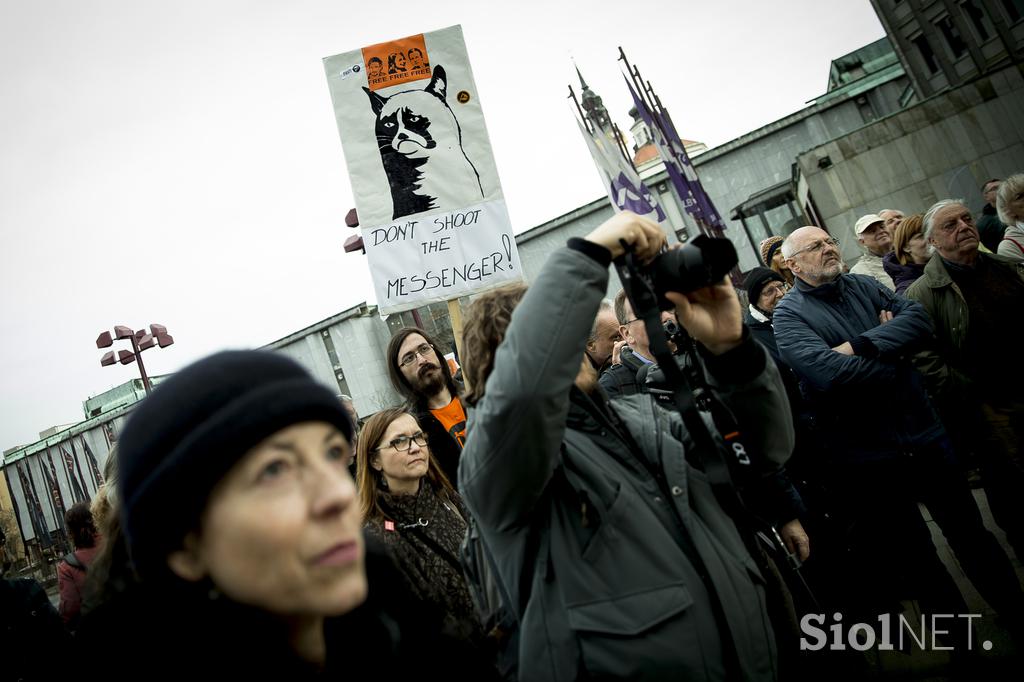 Protest Assange