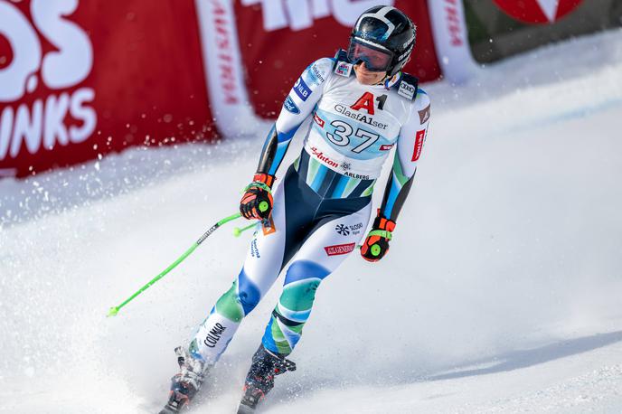 St. Anton Ilka Štuhec | Ilka Štuhec je v soboto padla na superveleslalomu. | Foto Guliverimage