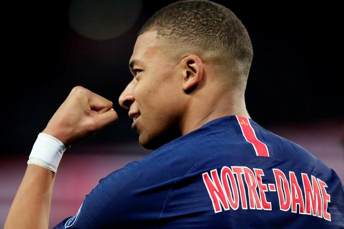 Kylian Mbappe | Kylian Mbappe (PSG) spada med najboljše in najhitrejše napadalce na svetu. | Foto Getty Images