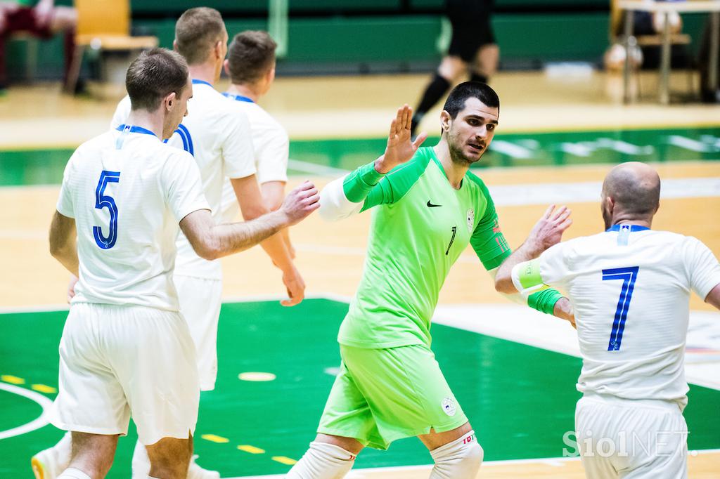 futsal, Slovenija : Makedonija, 12. april 2021