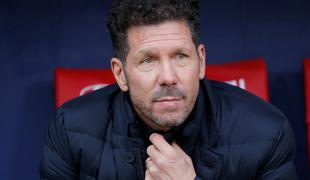 Diego Simeone in Atletico še lep čas z roko v roki