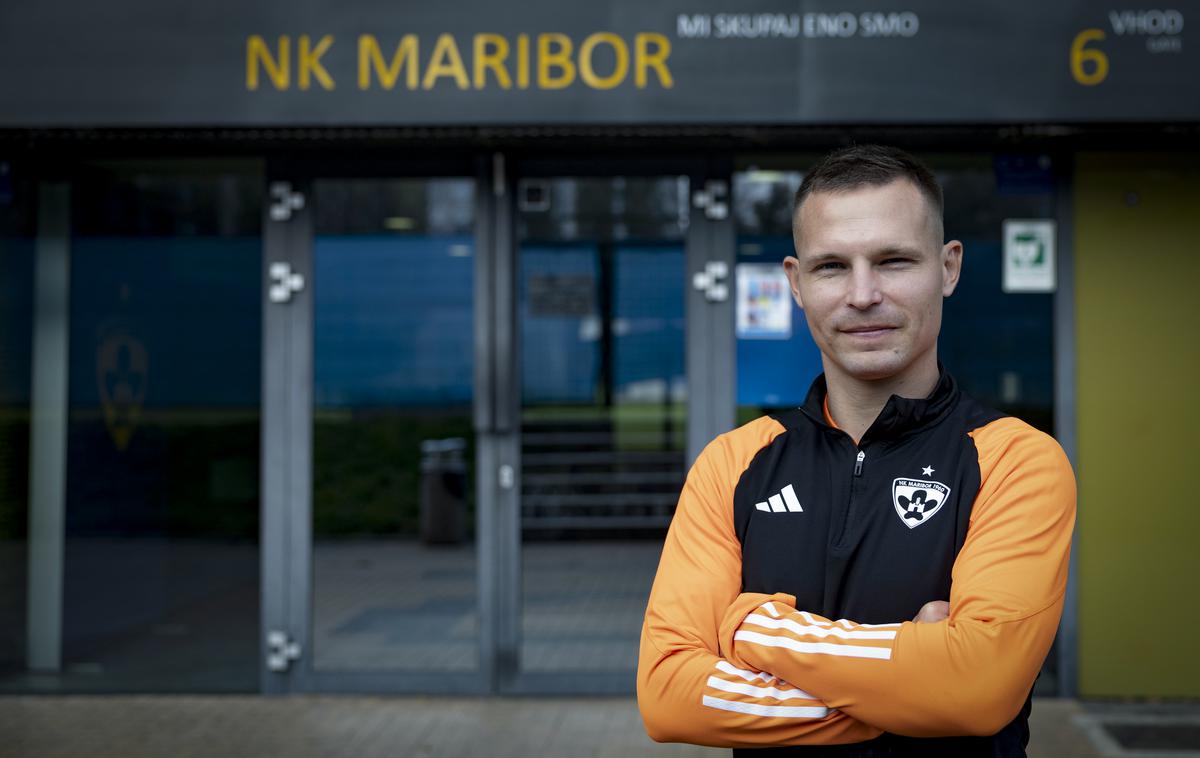 Martin Milec | Martin Milec je dolgoletni kapetan in desni bočni branilec NK Maribor. Zbral je osem nastopov za slovensko reprezentanco, v karieri pa je zaigral tudi v tujini, za belgijski Standard Liege in nizozemsko Roda Kerkrade. | Foto Ana Kovač