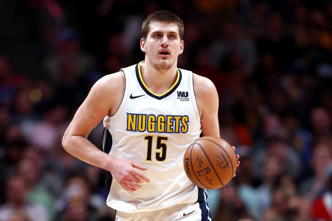 Nikola Jokić se je v ligi NBA odlično znašel. | Foto: Getty Images