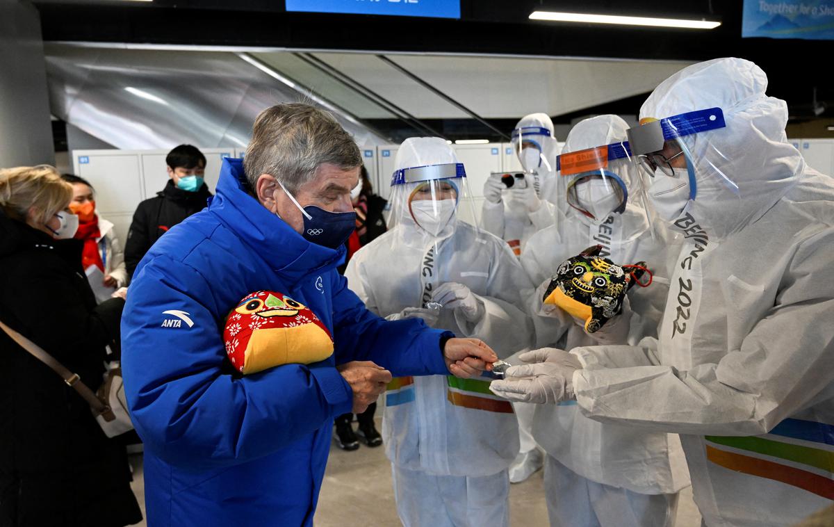 Thomas Bach | Predsednik Moka Thomas Bach  je prepričan, da bodo ZOI v Pekingu spisale novo poglavje športne zgodovine. | Foto Reuters