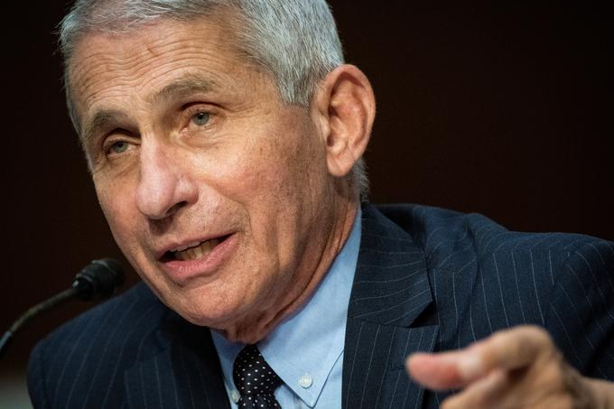 Direktor Nacionalnega inštituta Anthony Fauci | Foto: Reuters