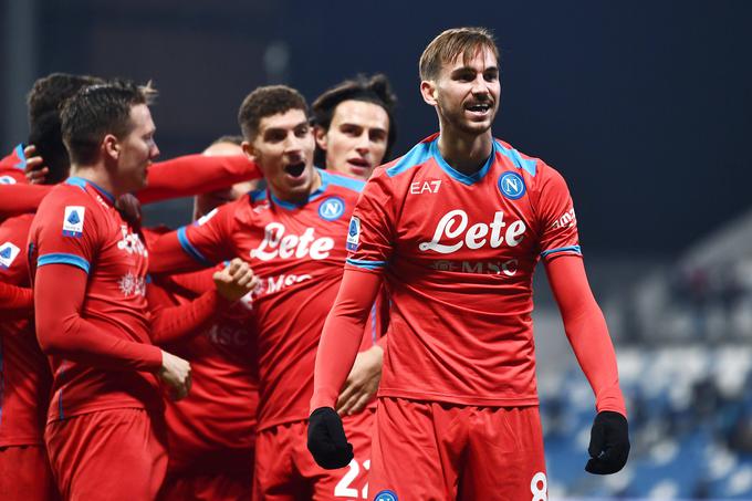 Fabian Ruiz je Napoli popeljal v vodstvo, a so se morali Neapeljčani zadovoljiti le s točko. | Foto: Guliverimage/Vladimir Fedorenko