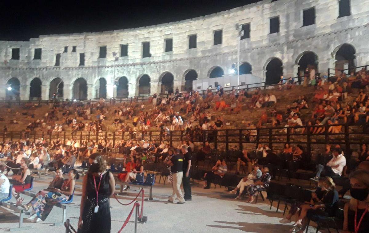 pulj | Puljska arena bo tudi letos za silvestrovo samevala. | Foto STA