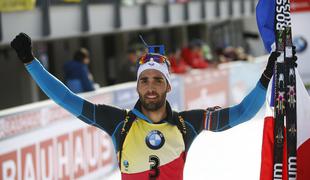 Fourcade brez konkurence, odličen nastop Bauerja