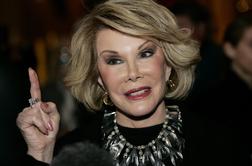 Joan Rivers zbujajo iz kome