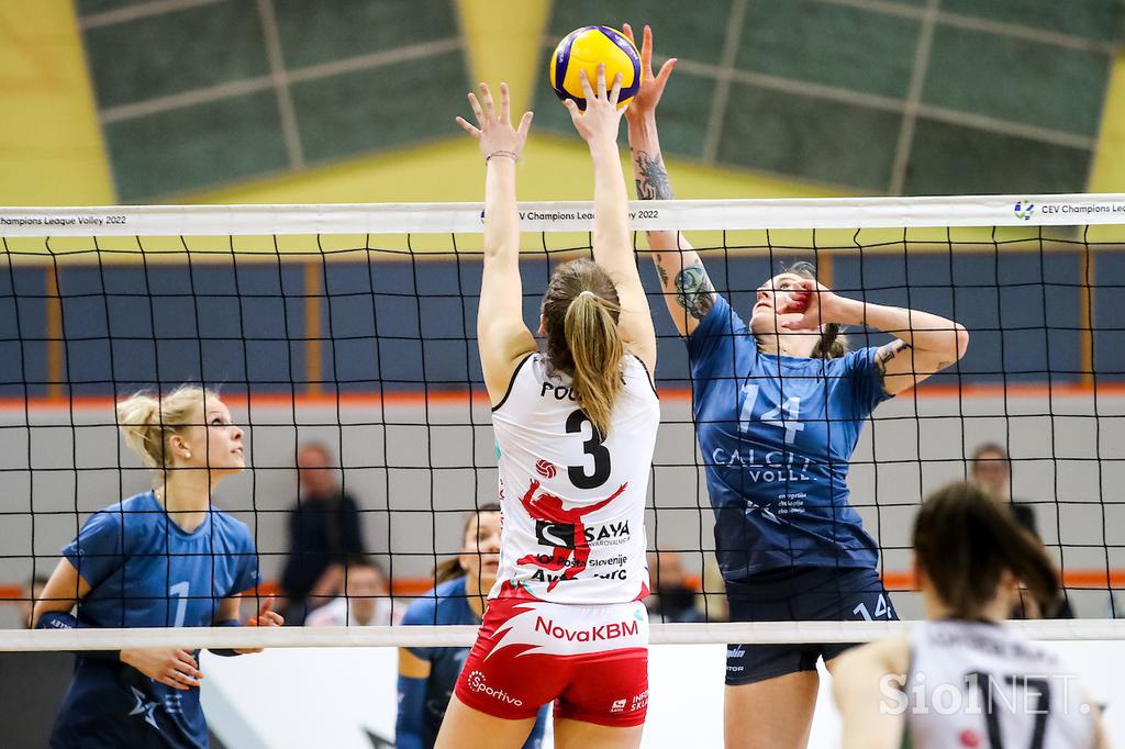 Calcit Volley : Nova KBM Branik, finale DP ženske 2022