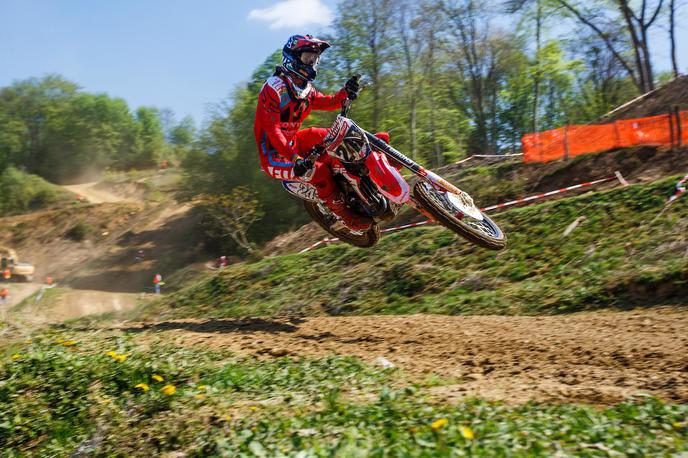 Tim Gajser motokros MXGP Brežice | Motokrosisti domačo sezono začenjajo sredi junija. | Foto Grega Valančič/Sportida