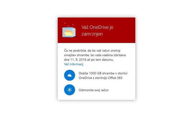 OneDrive | Foto: Matic Tomšič