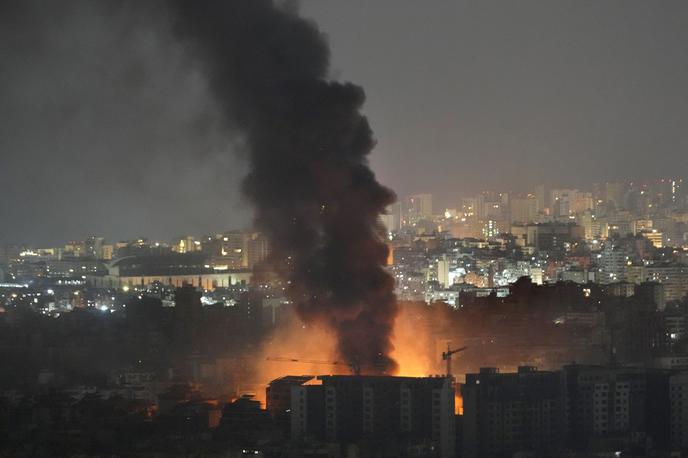 Bejrut | Izraelska vojska pred napadi rebivalce okrožja ni pozvala k evakuaciji. | Foto Guliverimage