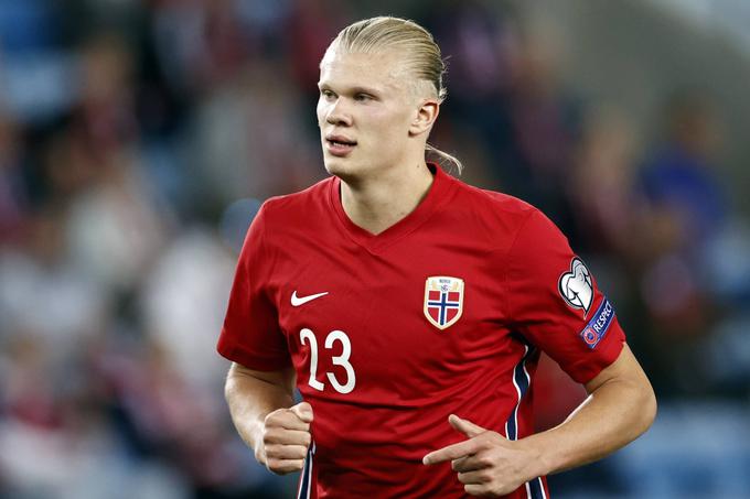 Erling Braut Haaland je v 21 nastopih za norveško izbrano vrsto dosegel 20 zadetkov. Star je komaj 22 let. | Foto: Guliverimage/Vladimir Fedorenko