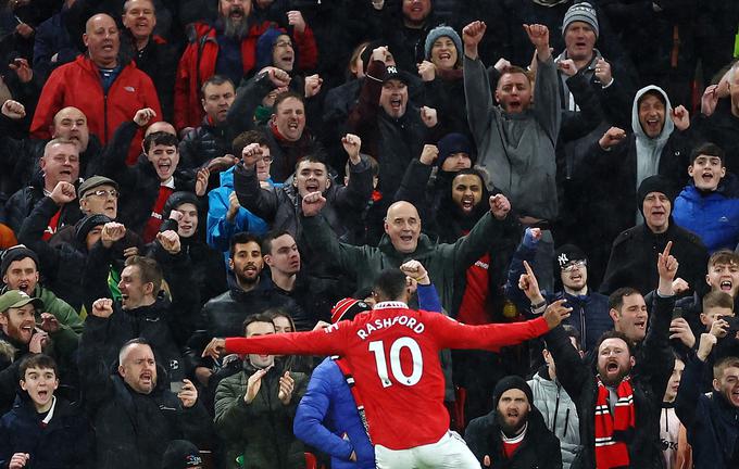 Marcus Rashford je postavil končni rezultat na Old Traffordu. | Foto: Reuters