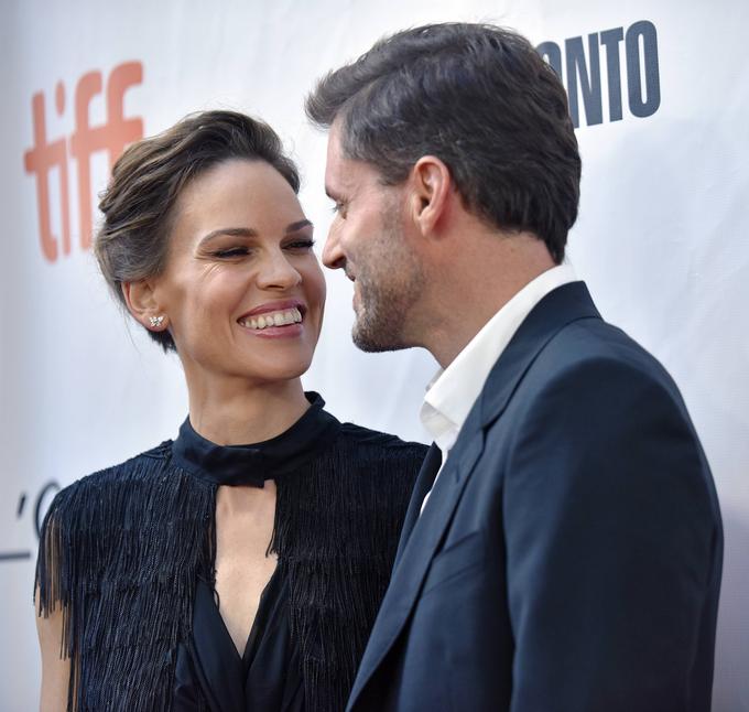 Hilary Swank in Philip Schneider sta se poročila leta 2018 po dveh letih zveze. | Foto: Guliverimage/Imago Lifestyle