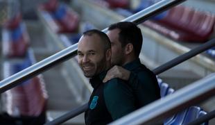 Iniesta kamen spotike za trenerski odhod