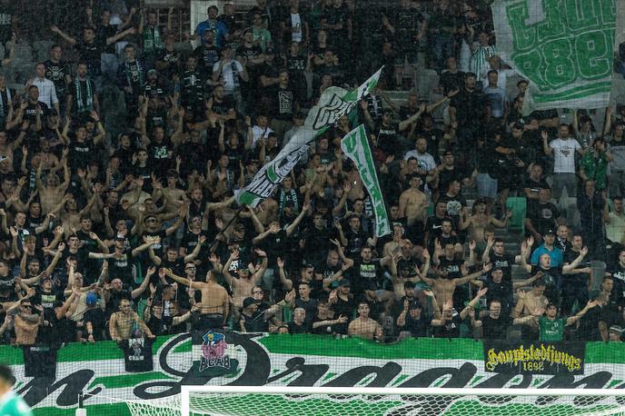 NK Olimpija : Ludogorec Green Dragons | Zmaga nogometašev Olimpije na derbiju proti Mariboru v 8. krogu državnega prvenstva bo imela finančne posledice za oba kluba. | Foto Vid Ponikvar/Sportida