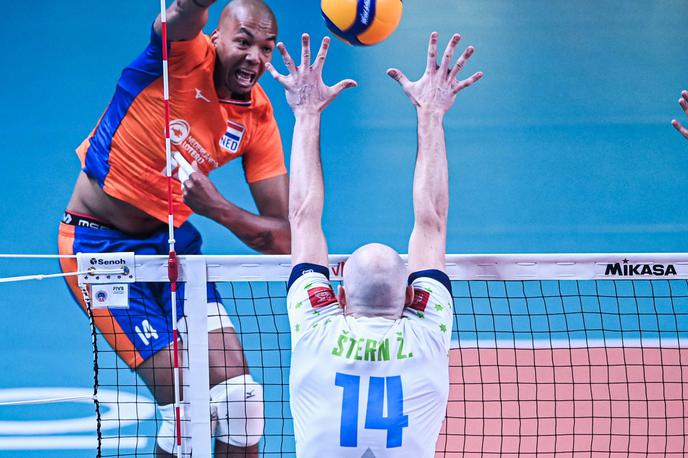 slovenska odbojkarska reprezentanca : Nizozemska liga narodov | Slovenci so na uvodni tekmi drugega turnirja lige narodov z 0:3 izgubili z Nizozemci. | Foto Volleyballworld