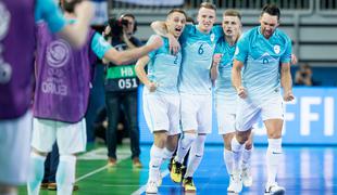 Slovenska reprezentanca v futsalu po sanje v Ukrajino